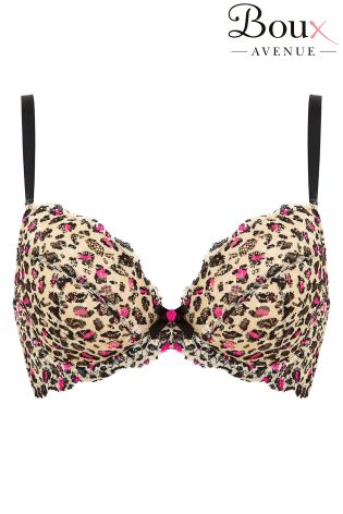 Boux Avenue Animal Plunge Bra DD+